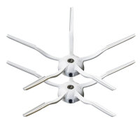 2er Set Seitenbürsten WEISS für Roborock S7,...